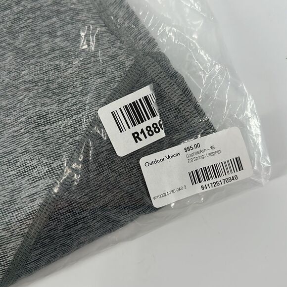 Outdoor Voices 7/8 Springs Legging In Ash Dove Graphite Size XS - Picture 4 of 5